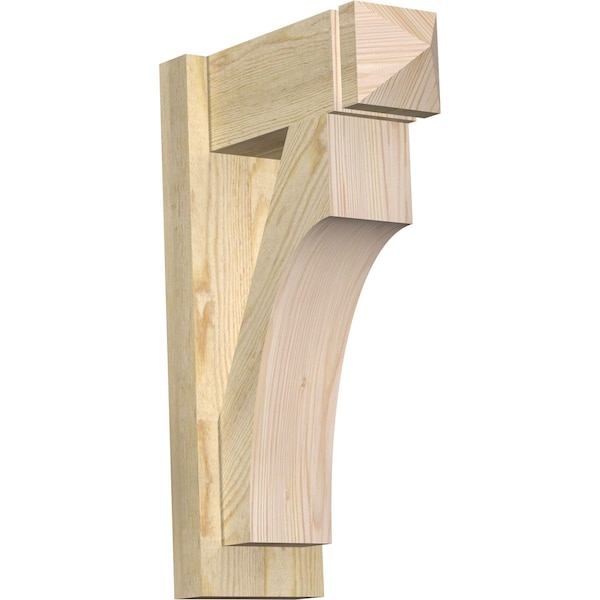Ekena Millwork Westlake Arts & Crafts Rough Sawn Outlooker, Douglas Fir, 6"W x 14"D x 22"H OUT06X14X22WTL03RDF - main